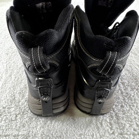 Korkers Waterproof Black Men\'s Lace Up Boots Size 10 Swappable‎ Soles Hiking